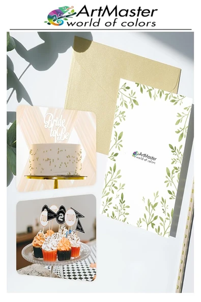 A3 Sertifika Kağıdı 25 Adet 300 Gram Kalın Fotokopi Kağıdı Tüm Yazıcılara Uyumlu 29.7x42 cm Kalın Baskı Kağıdı - Resim 2