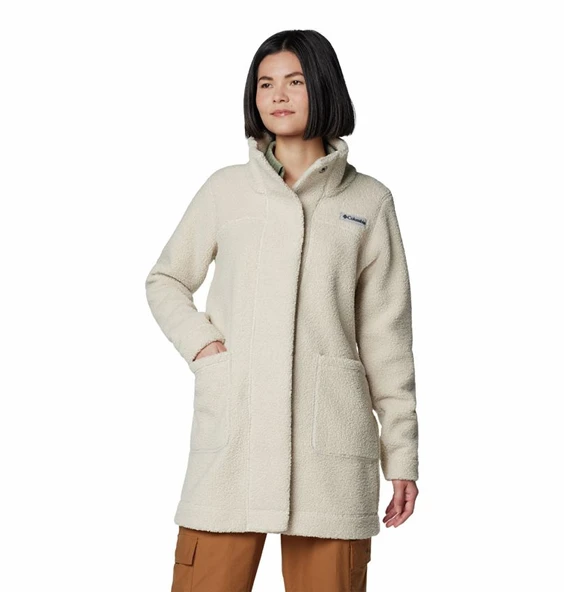 Columbia Panorama™ Long Jacket Bej Kadın Outdoor Polar Ceket AL1333 ürün görseli