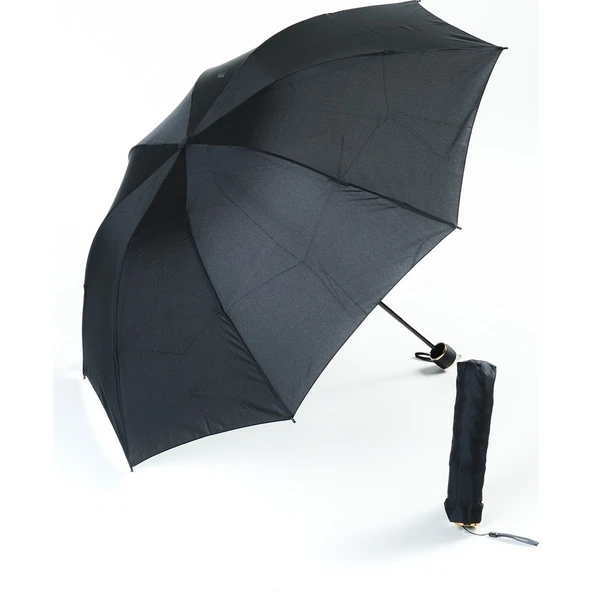 Marlux Erkek Şemsiye Manuel Siyah  - 077-SİYAH ürün görseli 1