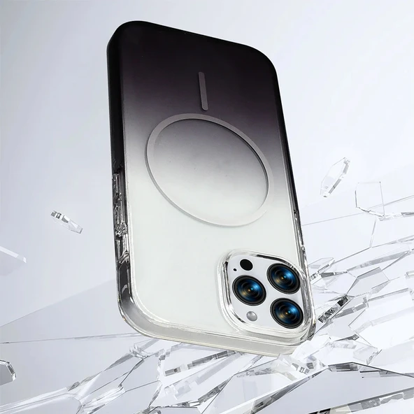 Apple iPhone 16 Pro Max Kılıf M-Safe Şarj Özellikli Zore Septik Silikon Kapak - 11