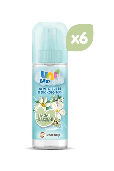Uni Baby Bebek Kolonyası Bahar Çiçekleri 6'lı 900 ml