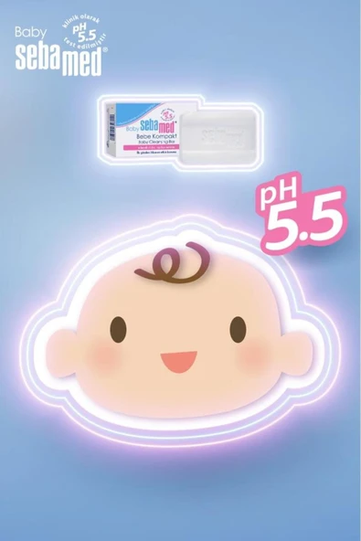 Sebamed Baby Inulin ve Pantenol İçerikli Kompakt Bebek Kompakt Sabun 100 gr x 2 Adet Set - 2