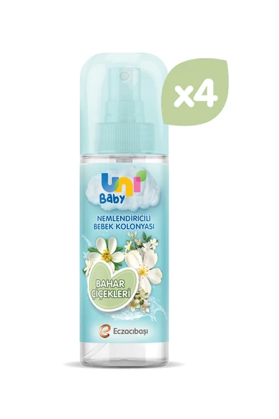 Uni Baby Bebek Kolonyası Bahar Çiçekleri 4'lü 600 ml
