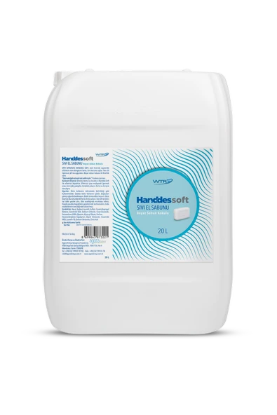 WTR Handdes Soft Sıvı El Sabunu 20 L -Beyaz Sabun Kokulu ürün görseli 1