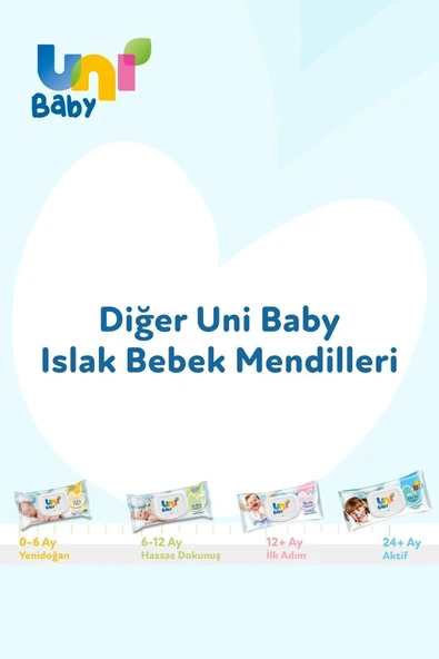 Uni Baby Aile Islak Mendil 12x90 (1080 YAPRAK) - 7