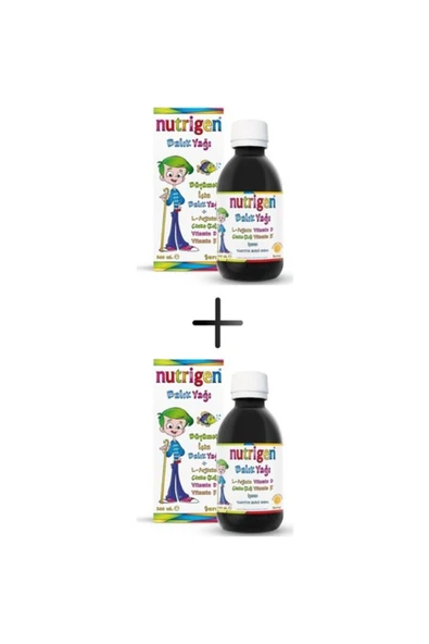 Nutrigen Balık Yağı Şurup 200 Ml*2 (2'Lİ FIRSAT PAKETİ)