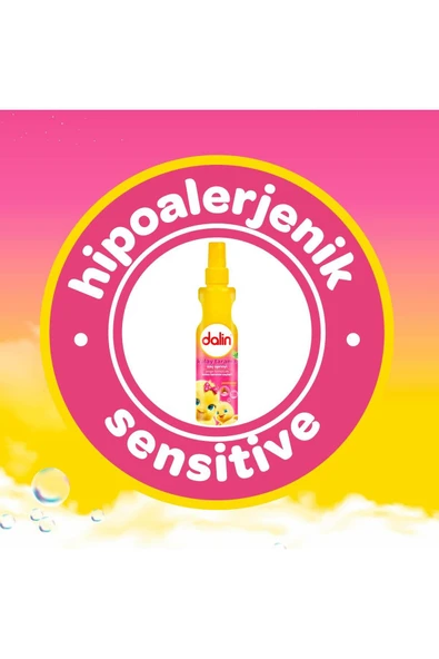 Dalin Badem Özlü Kolay Tarama Saç Spreyi 200 ml 3 ADET - 5