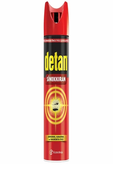 Detan Sinekkıran Sivrisinek,karasinek Ve Yakarca Etkili 275ml Kzmprt