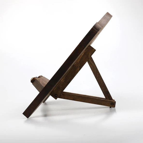 Ahşap Masaüstü Kademeli Rahle Kitap Okuma Standı Ahşap Tabletlik - BERAT RAHLE - Resim 5