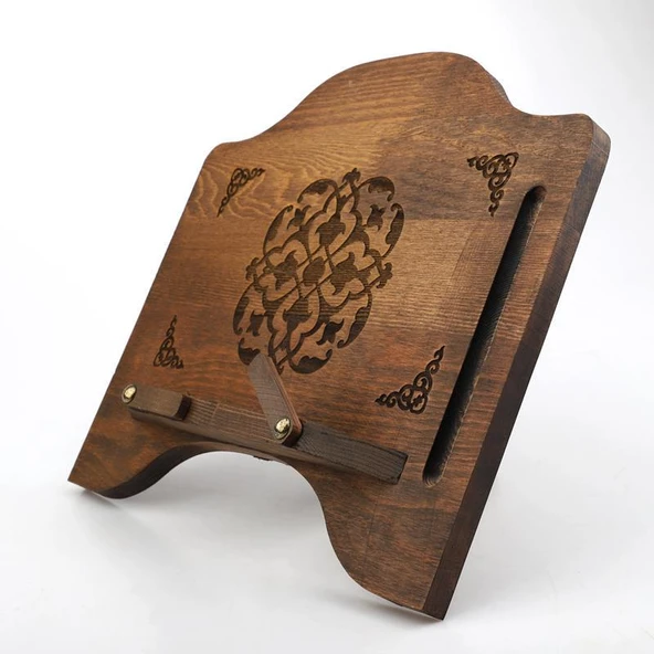 Ahşap Masaüstü Kademeli Rahle Kitap Okuma Standı Ahşap Tabletlik - BERAT RAHLE ürün görseli