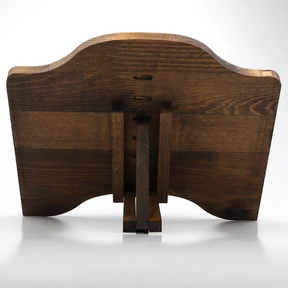 Ahşap Masaüstü Kademeli Rahle Kitap Okuma Standı Ahşap Tabletlik - BERAT RAHLE - Resim 4