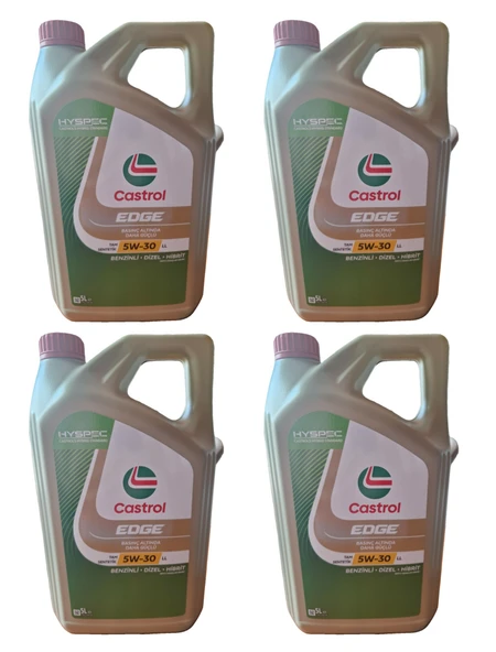 Castrol Edge 5w-30 LL 5 Litre -4 LÜ 2024 Ü.T