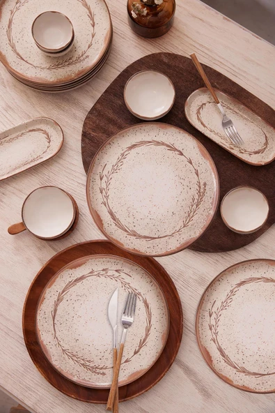 Kütahya Porselen 880914 14 Parça 6 Kişilik Kahvaltı Takımı ürün görseli 1