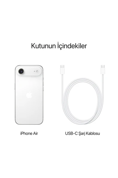 iPhone Air 256GB Pamuk Beyazı - Resim 8