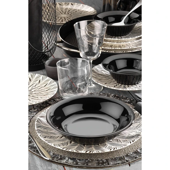 Kütahya Nanoceram 24 Parça 6 Kişilik Yemek Seti 89073 - Resim 2