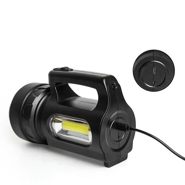 900 Lümen Ultra Güçlü El Feneri  Wt-613 - Resim 6