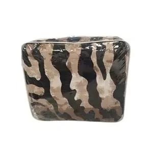 Aksu Safari Çift Kişilik Ultra Yumuşak Embos Vizon Battaniye (200x240)-Leopar Kahve Siyah - 3