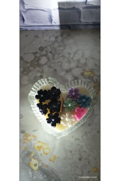 Pinhomedizayn Cam kap senden önce senden sonra %100 soya mum - 3