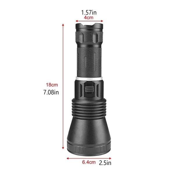 1200 Lümen Profesyonel Şarjlı El Feneri  Wt-655 - Resim 3