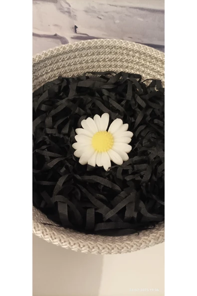 Pinhomedizayn 4 adet Kokulu Sabun dekoratif papatya