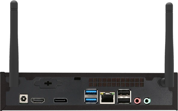 PRITTEC Q7-TH610L BAREBONE FreeDos MINI PC/ (SSD-RAM-CPU YOK) - 3