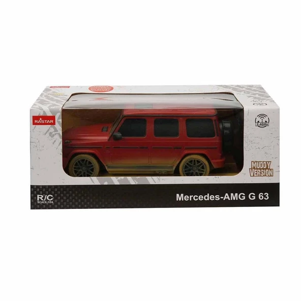 32022 1:24 Mercedes Benz AMG G 63 Muddy Uzaktan Kumandalı Araba -Sunman - 2