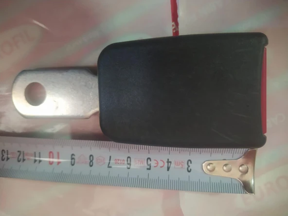 EMNİYET KEMER KOLU KISA TİP SACLI MEKANİZMA ÇAPAKSIZ - Resim 3
