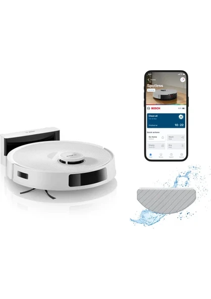 Bosch BCRC1W Robot Süpürge - Resim 2