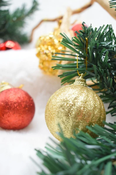 Waldern Premium Collection 12li New Ev Yılbaşı Süs 5 cm - Resim 4