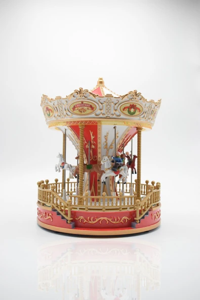 Waldern Premium Collection Yılbaşı Süsü Atlıkarınca 24 cm - Resim 6