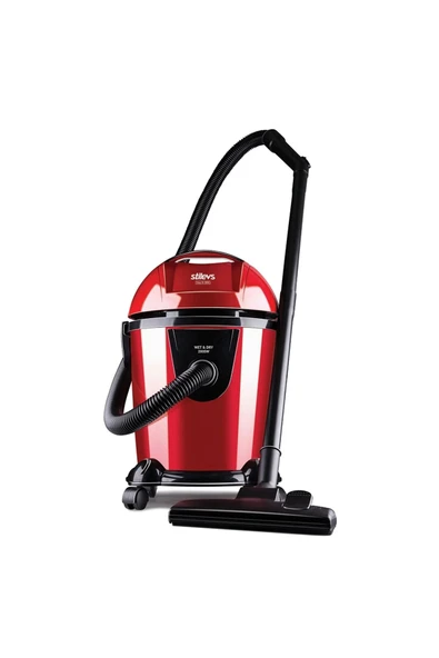 Stilevs Uzay Kırmızı Islak-Kuru Süpürge ürün görseli