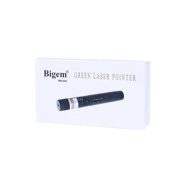 Şarjlı Yeşil Lazer Pointer 1000mw Bm-520 - Resim 2