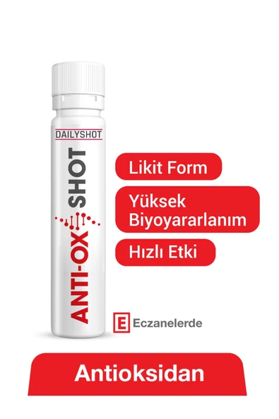 Hangover Shot Antioxshot, Bitkisel Antioksidan Kompleks, Likit Antiox Shot, Resveratrol 14'lü - Resim 2