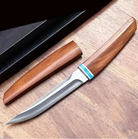 Geleneksel Japon Tarzı Tanto Bıçak - Resim 3