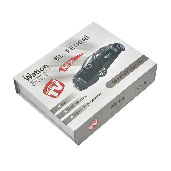 Güçlü Cep Feneri  Wt-089 - Resim 3