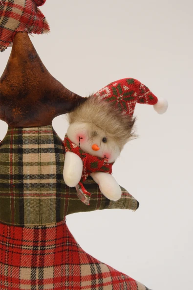 Waldern Luxury Dekoratif 60 cm Kumaş İçi Dolgulu Yılbaşı Ağacı - Resim 2