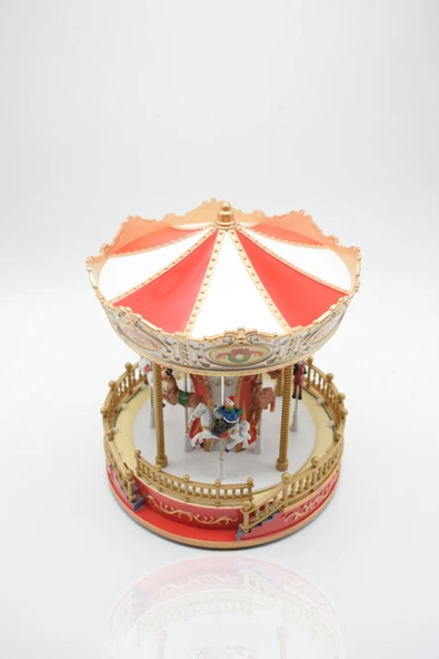 Waldern Premium Collection Yılbaşı Süsü Atlıkarınca 24 cm - Resim 2