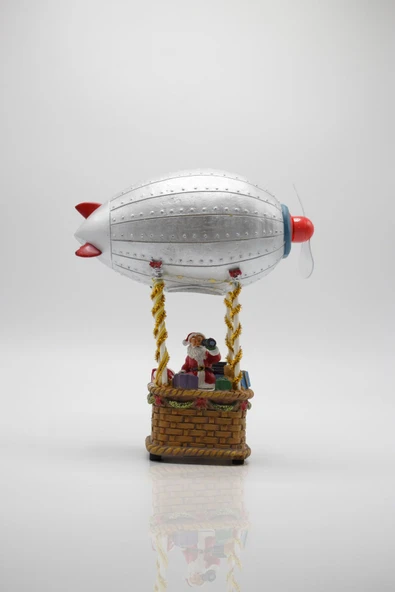 Waldern Premium Collection Dekoratif Led Işıklı Zeplin Balon Yılbaşı Süs - Resim 5