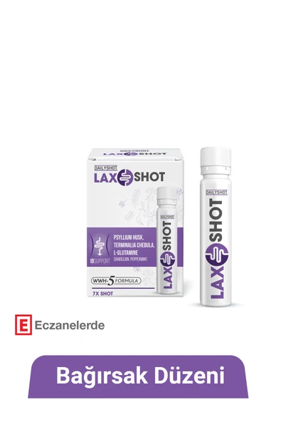 Hangover Shot LaxShot, Bağırsak ve Sindirim Sistemi Düzenleyici, , Gaz, Şişkinlik İçin Lax Shot