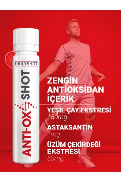 Hangover Shot Antioxshot, Bitkisel Antioksidan Kompleks, Likit Antiox Shot, Resveratrol 14'lü - Resim 6