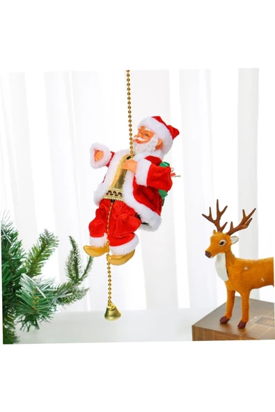 Waldern Premium Collection Tırmanan Noel Baba Yılbaşı Süs - Resim 2