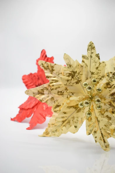 Waldern Premium 25*25 cm Yılbaşı Süs Yapay Çiçek - Resim 5