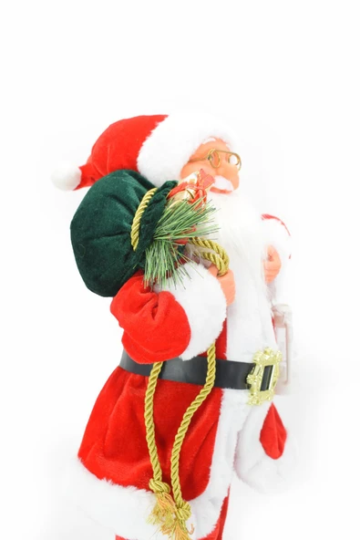 Waldern Luxury Noel Baba Santa Claus Yılbaşı Süsü 40cm - Resim 3