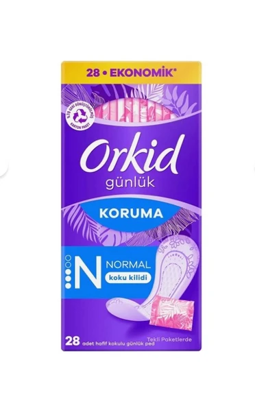 Orkid Günlük Koruma Günlük Ped Normal 28'li ürün görseli 1