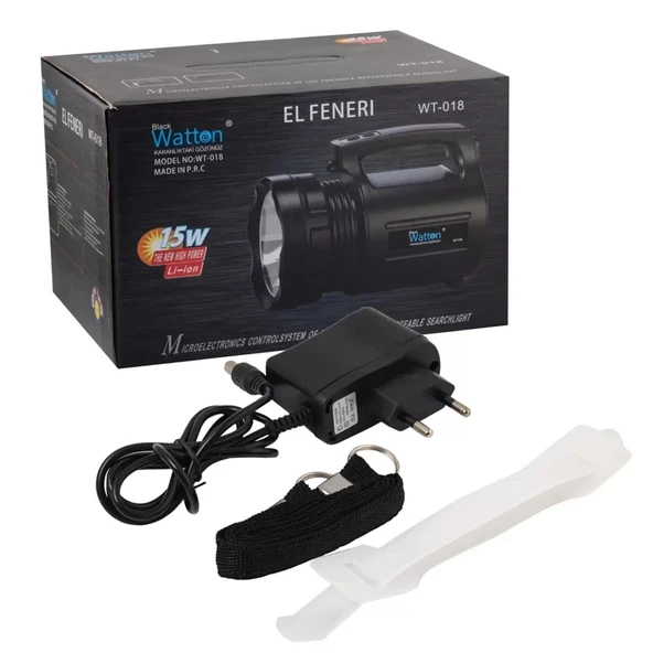 Wt-018 Profesyonel Büyük Avcı Feneri - Resim 3