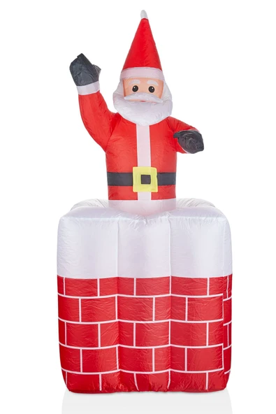 Waldern Premium Collection 152 cm Şişme-Işıklı Noel Baba Yılbaşı Süs Dekorasyon ürün görseli