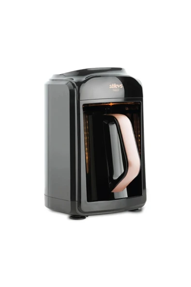 Stilevs SIH31220 Sadem Türk Kahve Makinası - Siyah Rose - Resim 2