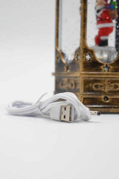 Waldern Premium Collection Dekoratif Işıklı Yılbaşı Süs Fener 24 cm - Resim 6