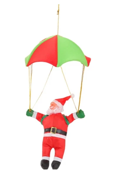 Waldern Premium Parşütlü Noel Baba Yılbaşı Süs ürün görseli