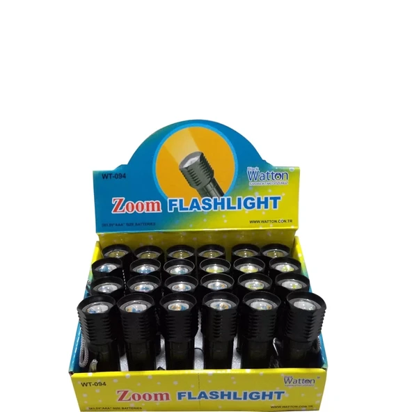 Küçük Güçlü Zoomlu El Feneri  Wt-094 - Resim 4